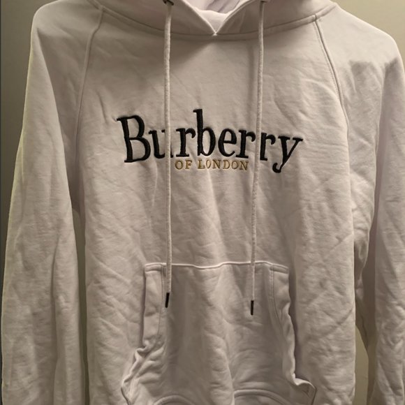 Burberry Sweaters - Burberry Logo Hoodie